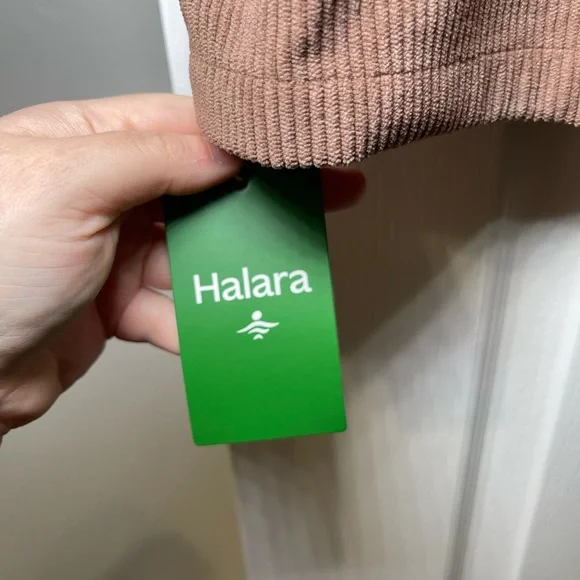 Halara High Waisted 2-in-1 A Line Mini Corduroy Casual Skirt Size XL - Picture 7 of 15